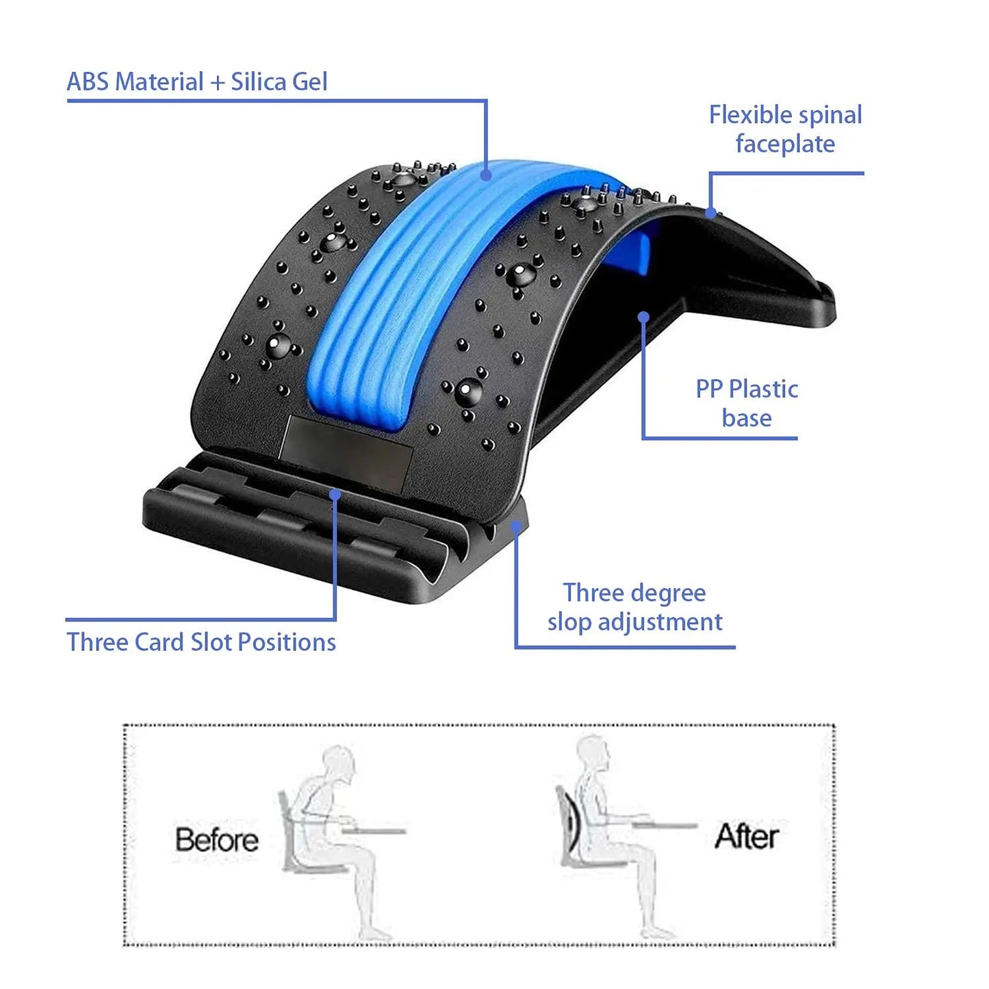 Adjustable Neck & Back Stretcher